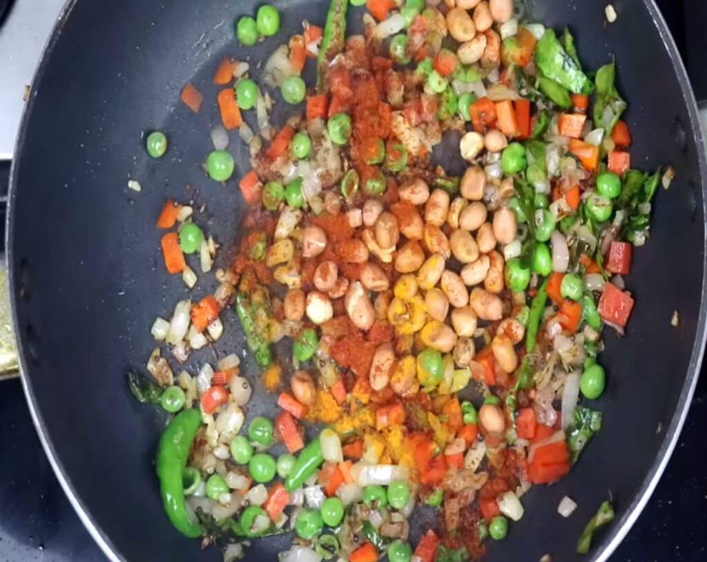 add peanuts in poha recipe