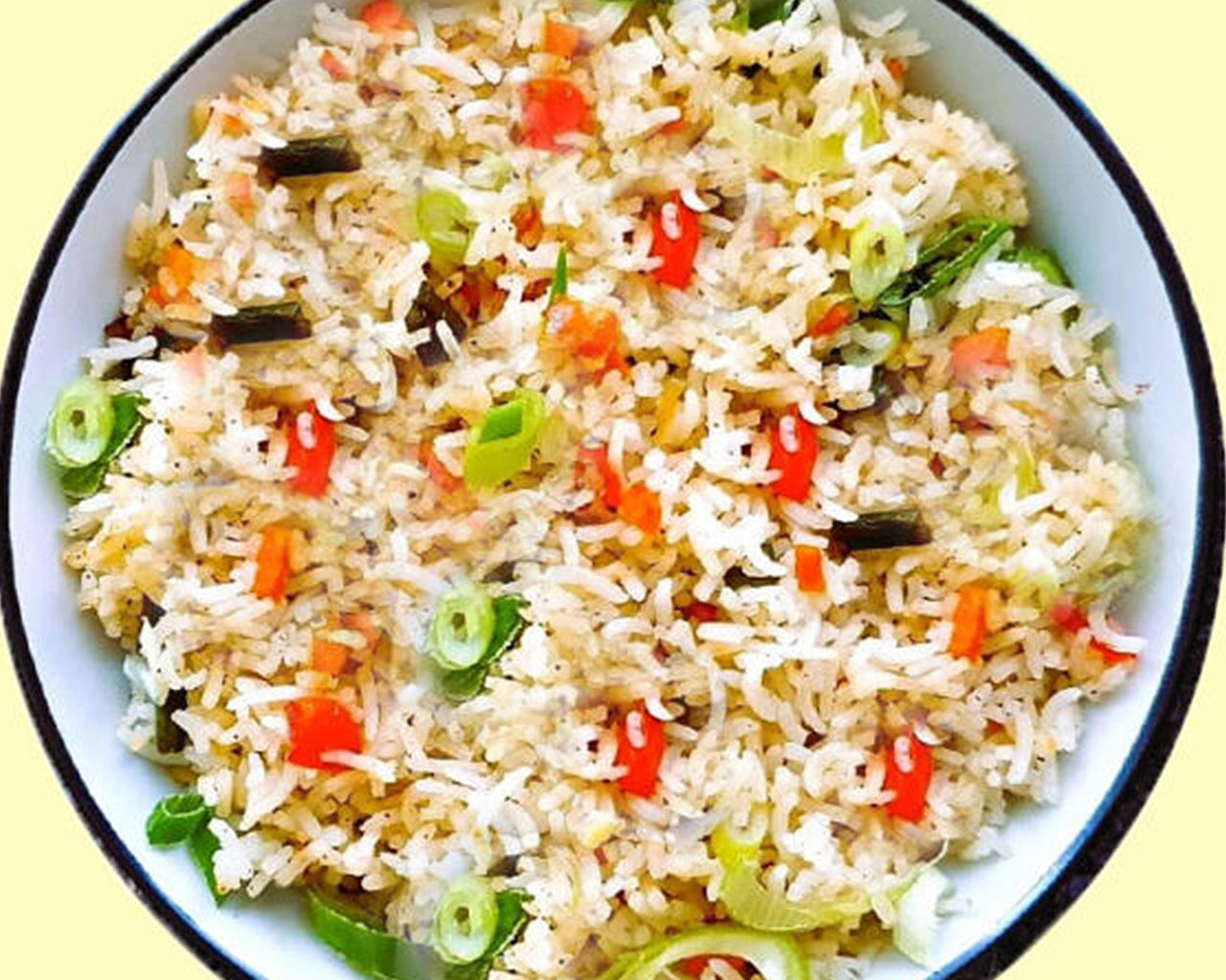Indian veg fried rice
