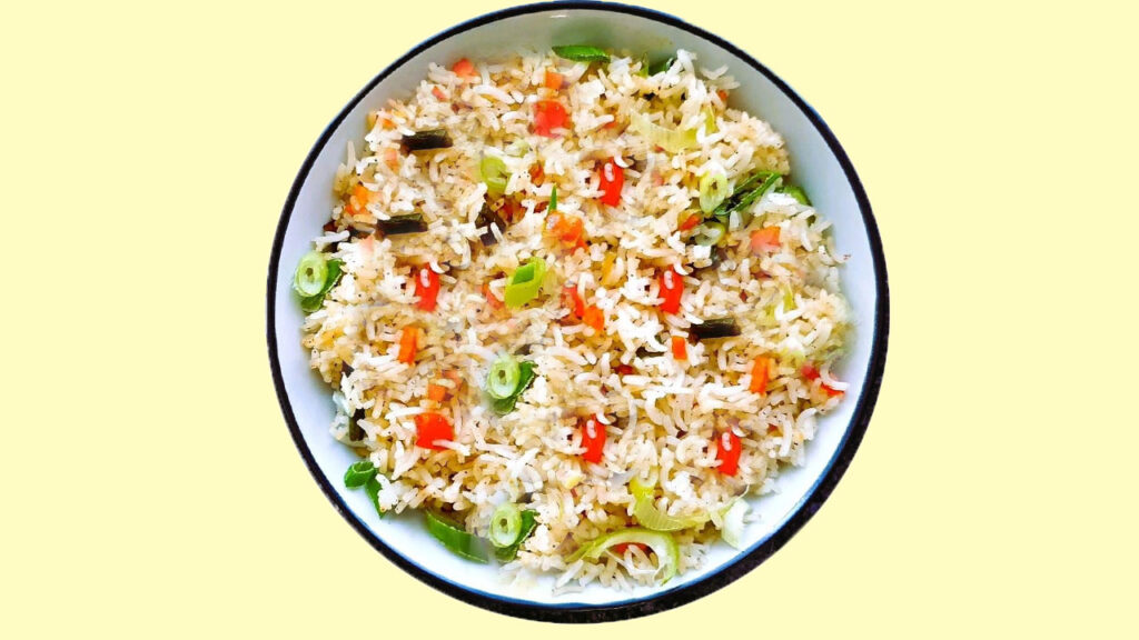 Indian veg fried rice