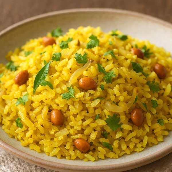 kanda poha recipe