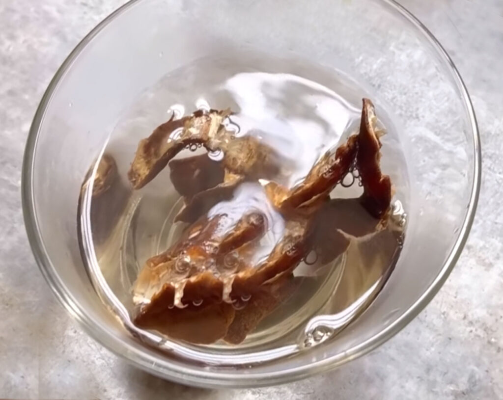 tamarind in water for goan fish recipe