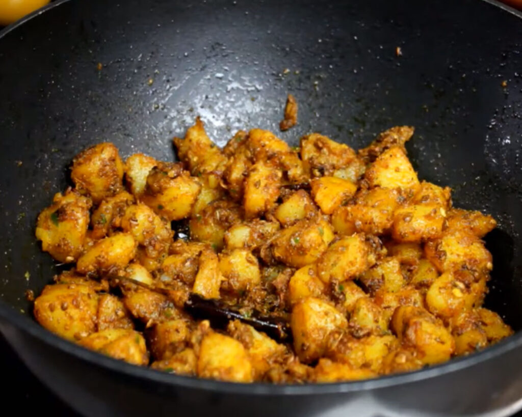Spicy Jeera Aloo Ingredients