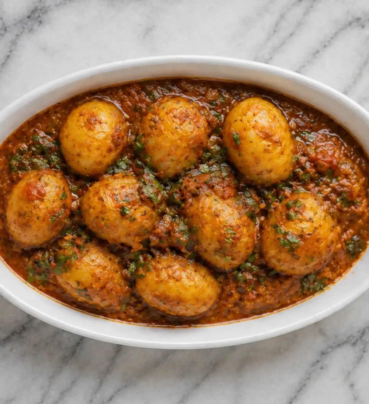 dum aloo gravy 