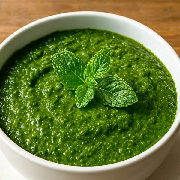 pudina chutney mint chutney