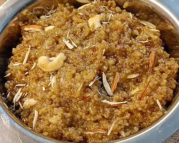 Lapsi Recipe (Gujarati Lapsi with Jaggery)