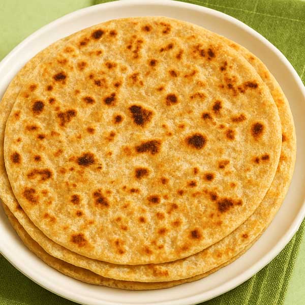Plain Paratha Recipe