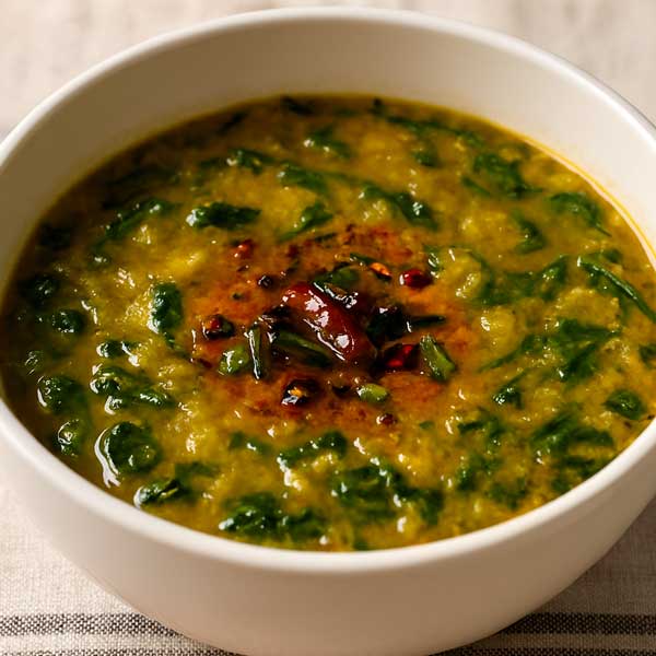 dal palak recipe