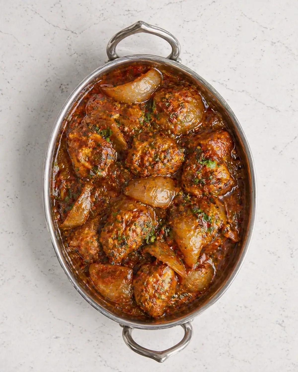 chicken do pyaza Indian chicken onion recipe