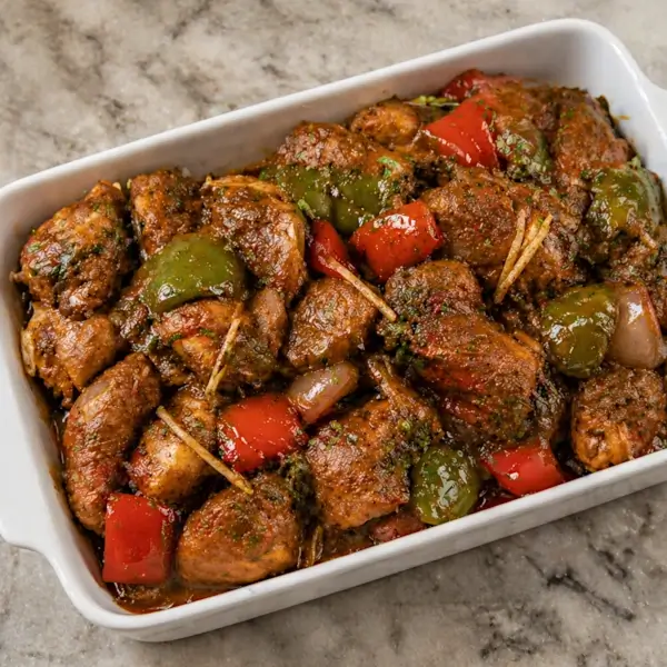 Kadai Chicken Recipe (Restaurant Style Smoky Indian Curry)