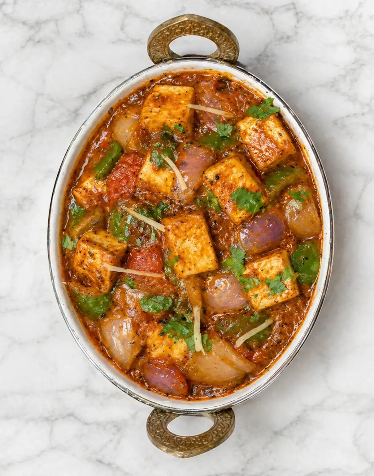 paneer do pyaza dish