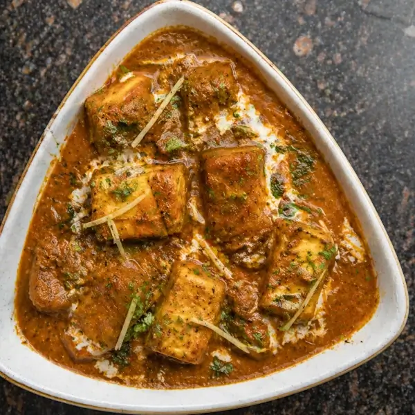Paneer Pasanda Recipe (Royal Mughlai Stuffed Paneer in Creamy Gravy)