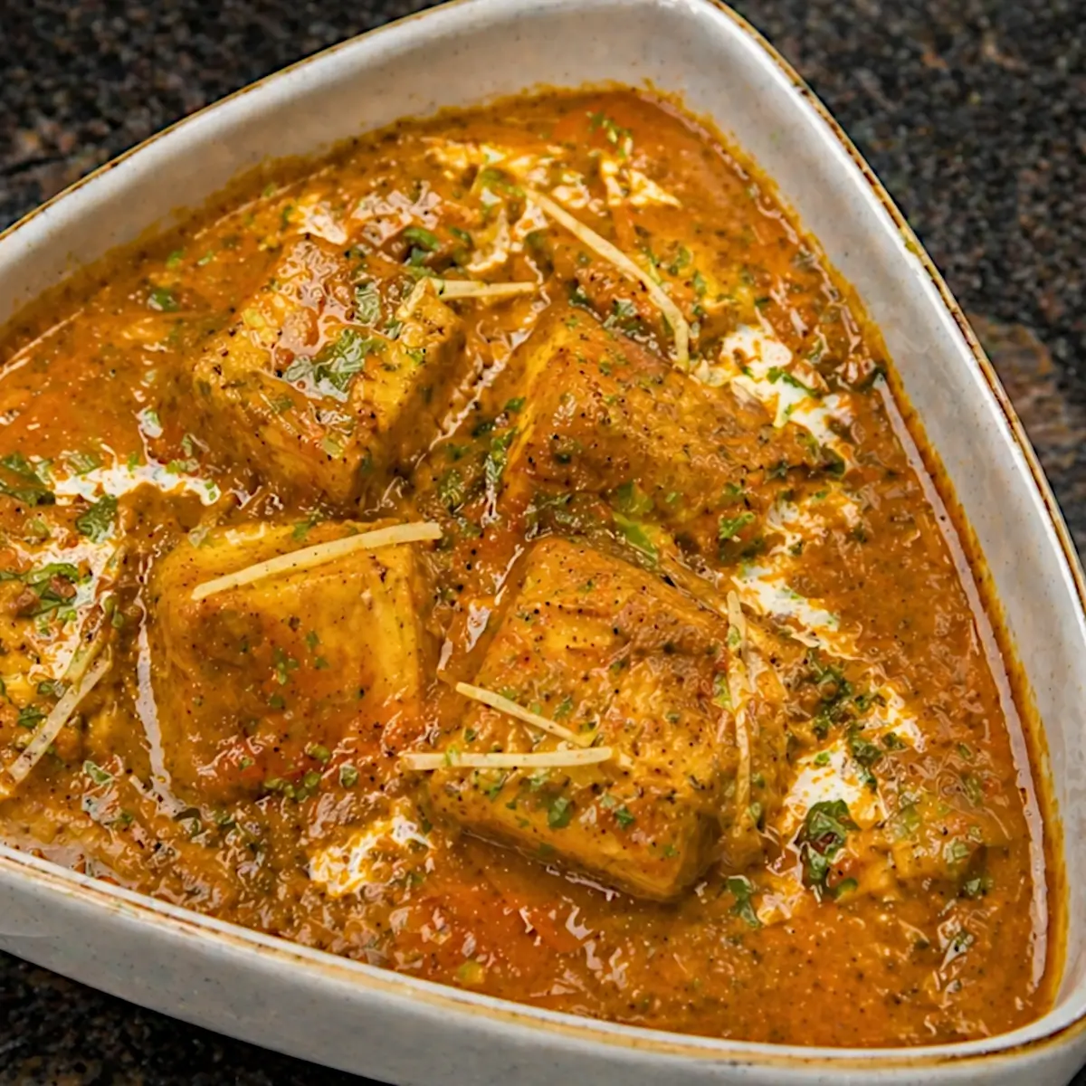 paneer pasanda gravy