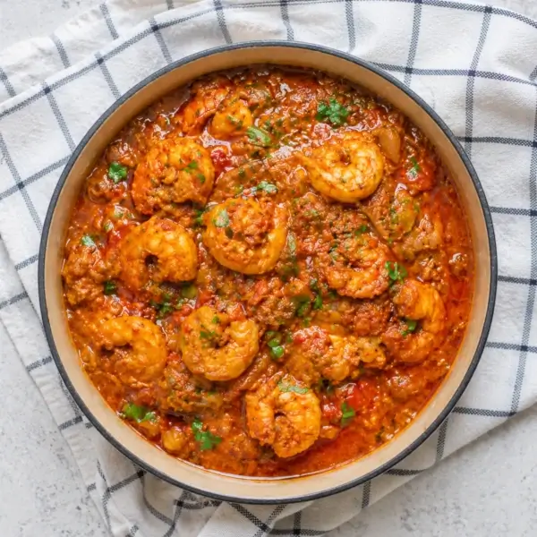 Prawn Masala Recipe (Indian Shrimp Curry in 30 Minutes)