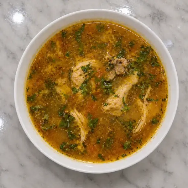 Chicken Shorba Recipe (Indian Chicken Soup, Healthy)
