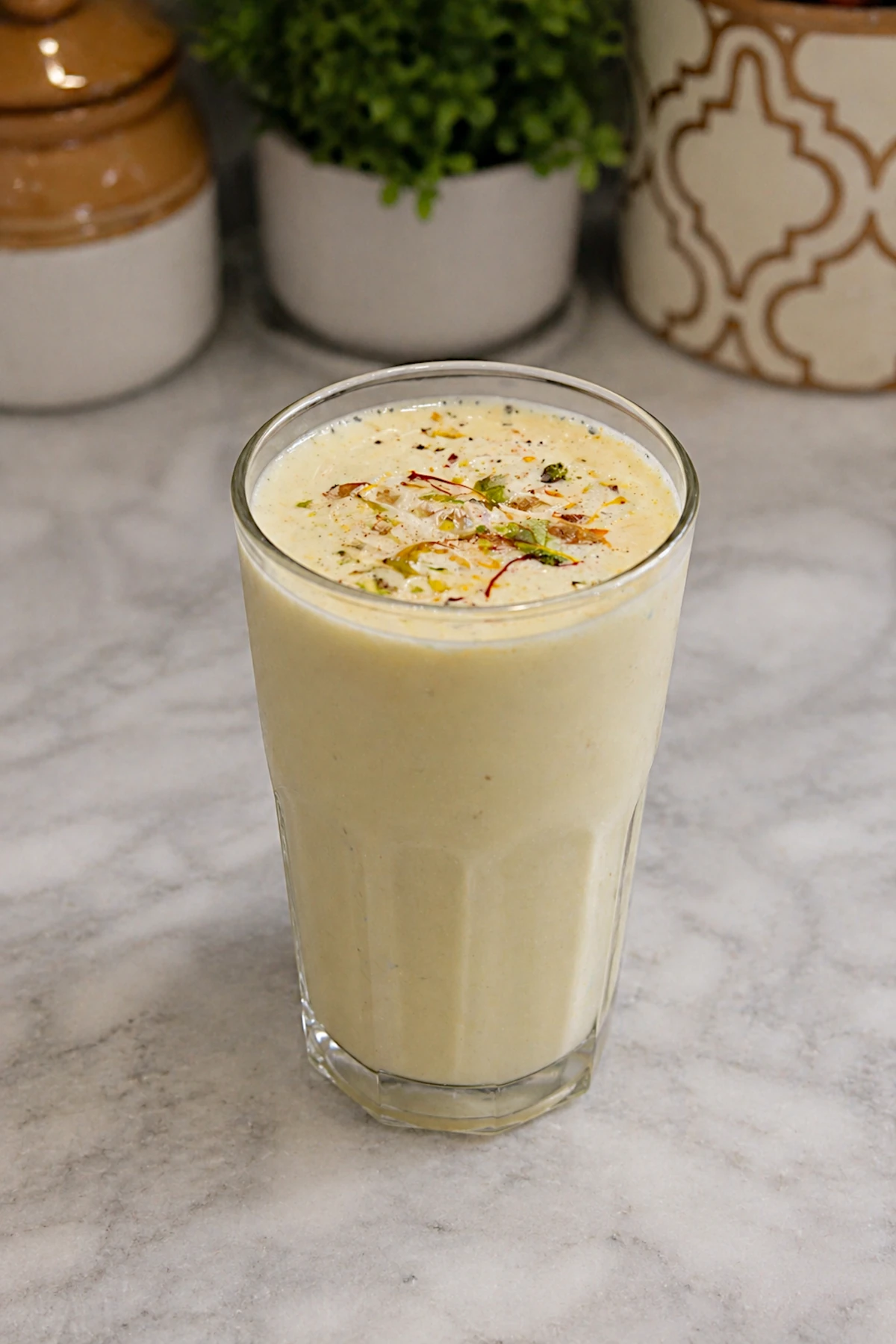 thandai drink glass